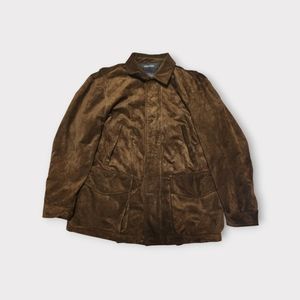 Nautica Genuine Suede Leather Gentleman's Jacket